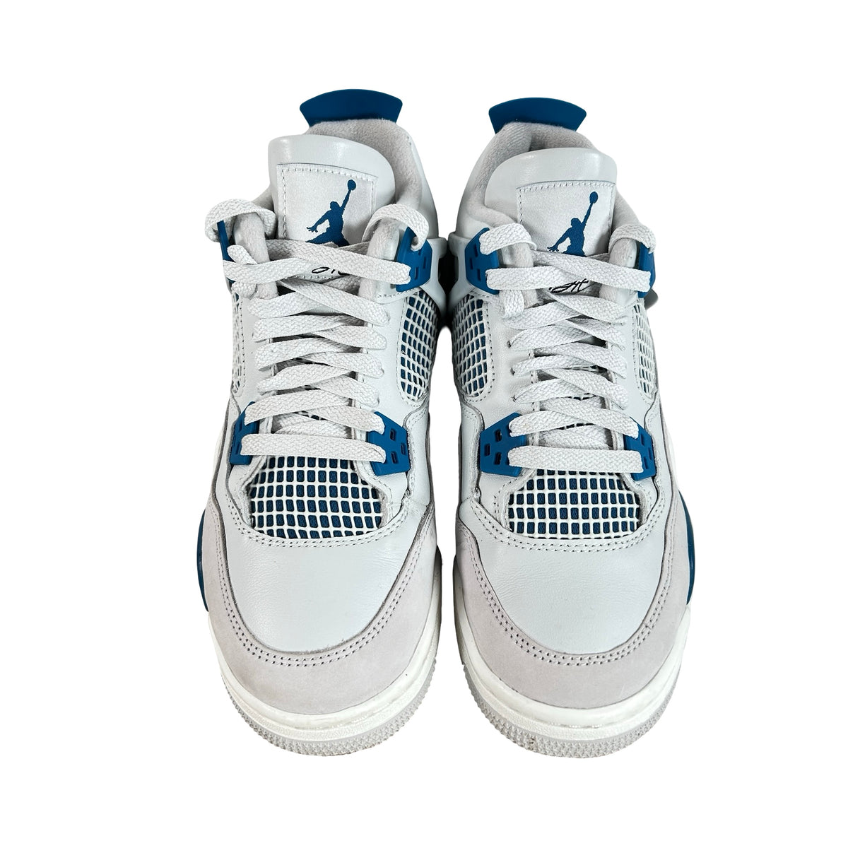 HF4281 141 Jordan 4 Retro Military Blue (2024) (GS) [USED] - 6 Y (Used)