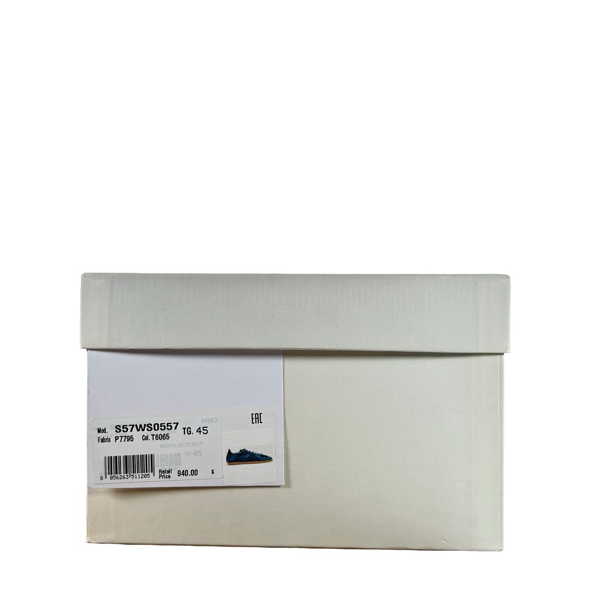 S57WS0557 Maison Margiela Replica Soft Sneakers Navy [USED] - EU 45 (Used)