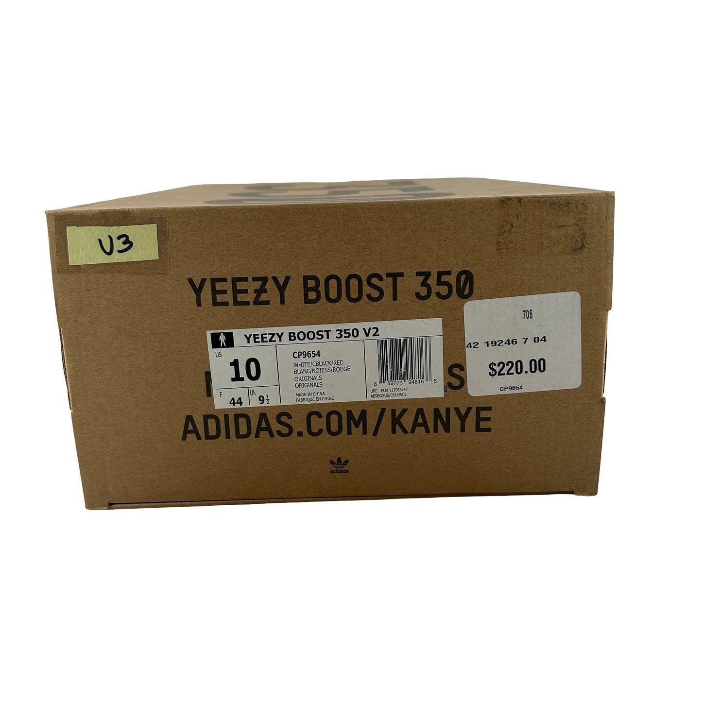 CP9654 Yeezy 350 V2 Zebra [USED] - 10 M (Used3)