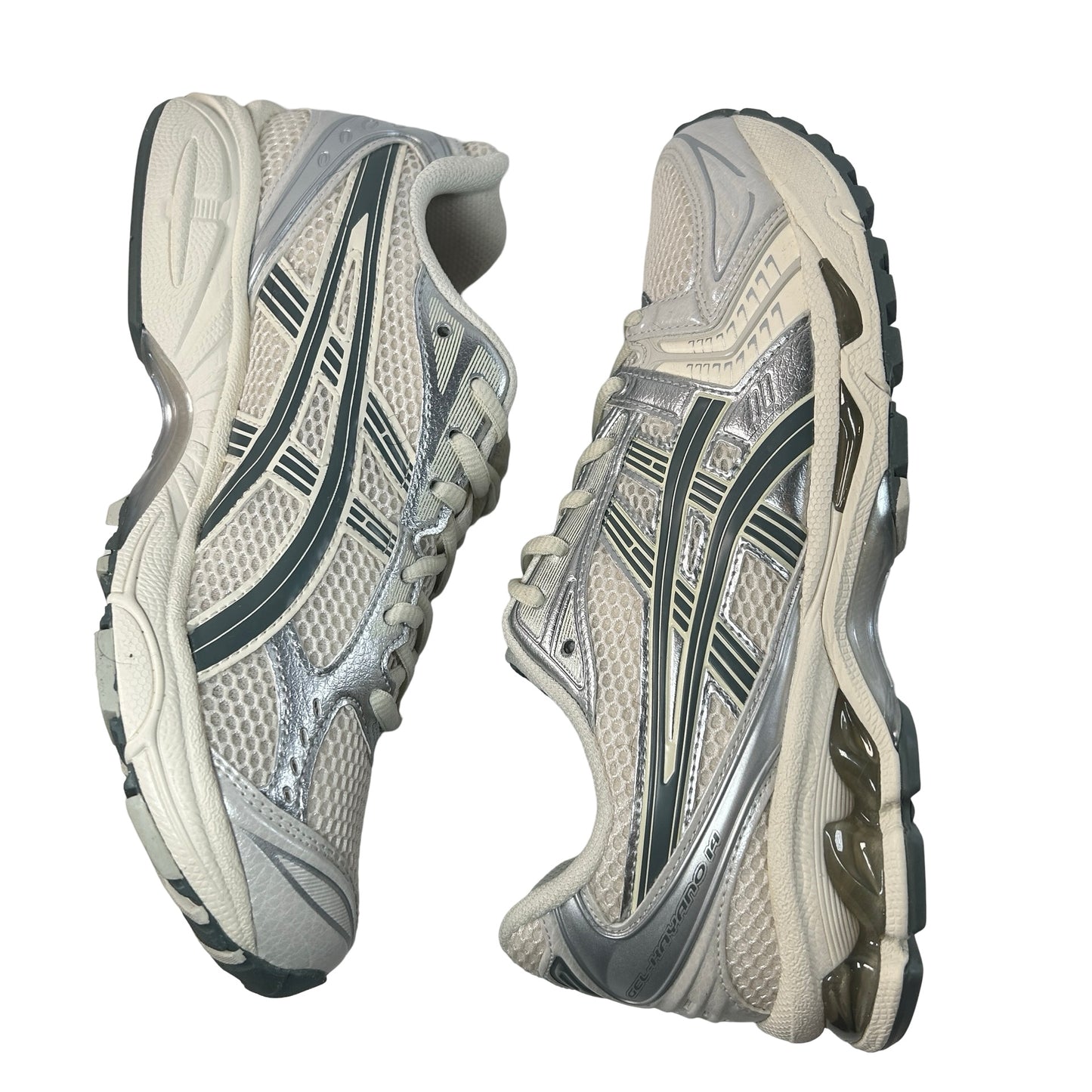 1201A019 200 ASICS Gel-Kayano 14 Birch Dark Pewter [USED] - 8 M (Used2)