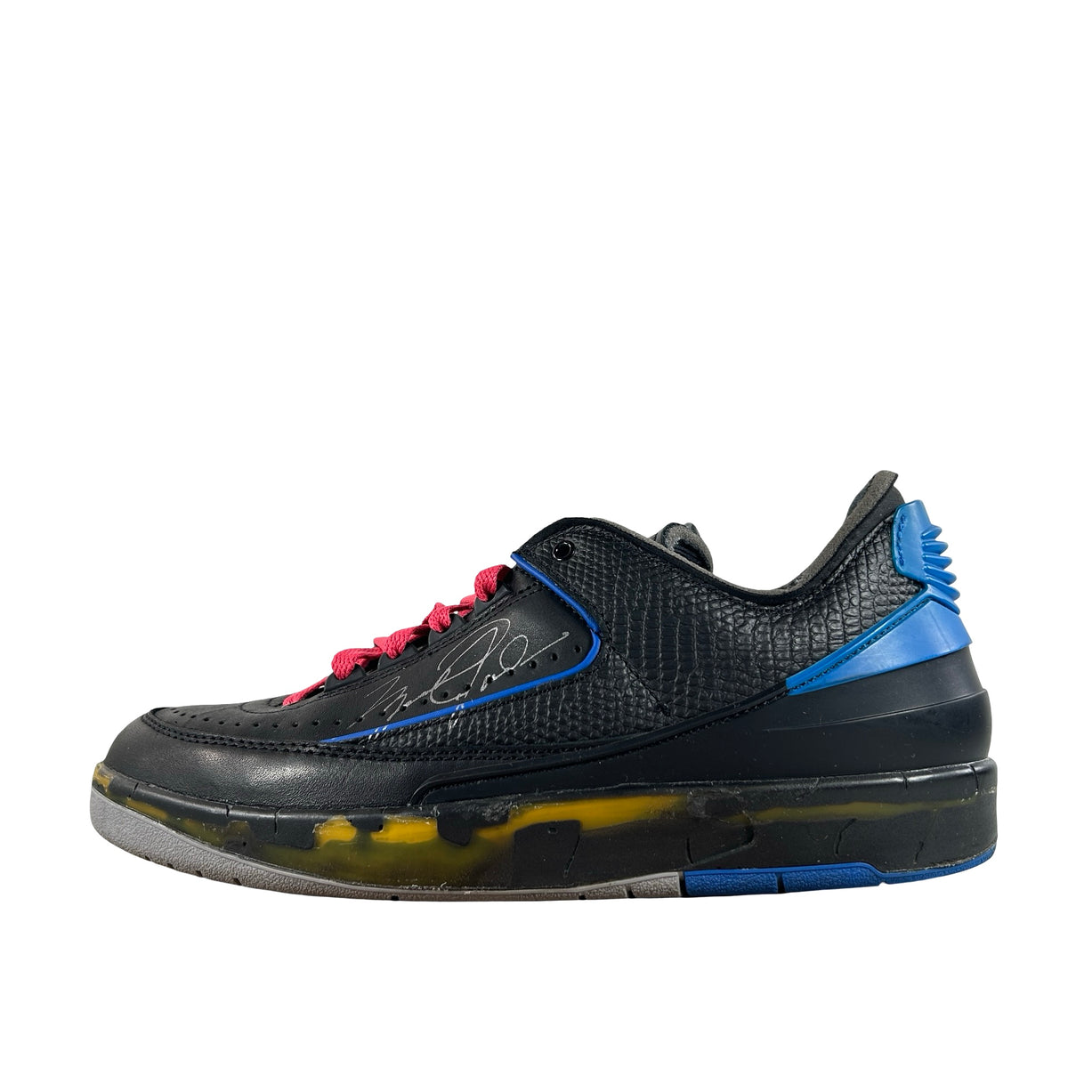DJ4375 004 Jordan 2 Retro Low SP Off-White Black Blue [USED] - 9 M (Used4)