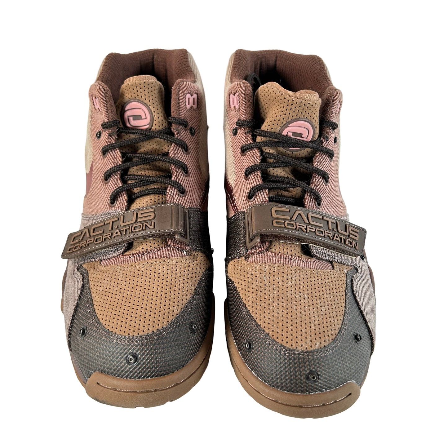 DR7515 200 Nike Air Trainer 1 SP Travis Scott Wheat [USED] - 11 M (Used) (No Box)