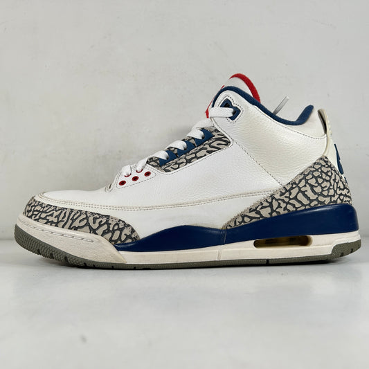 854262 106 Jordan 3 Retro True Blue (2016) [USED] - 11 M (Used)