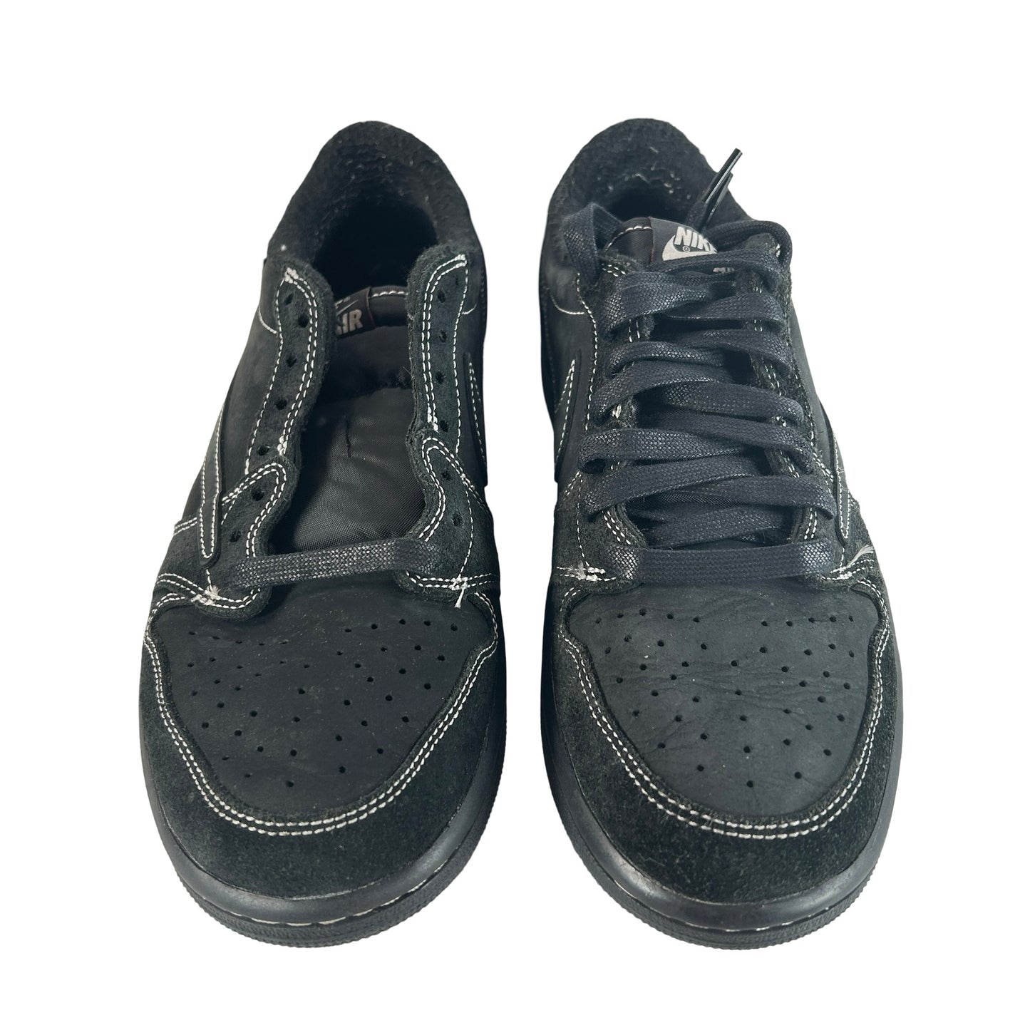 DM7866 001 Jordan 1 Retro Low OG Travis Scott Black Phantom [USED] - 8.5 M (Used)
