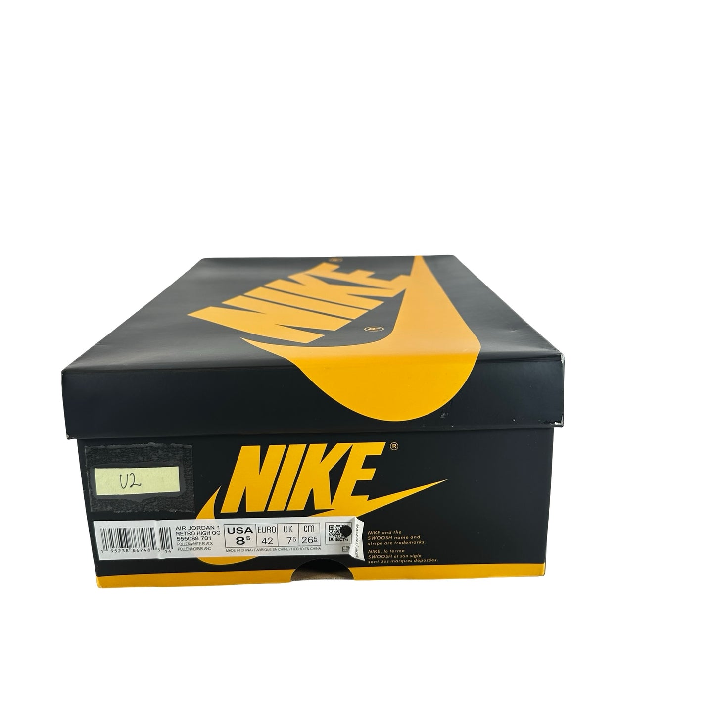 555088 701 Jordan 1 Pollen [USED] - 8.5 M (Used2)