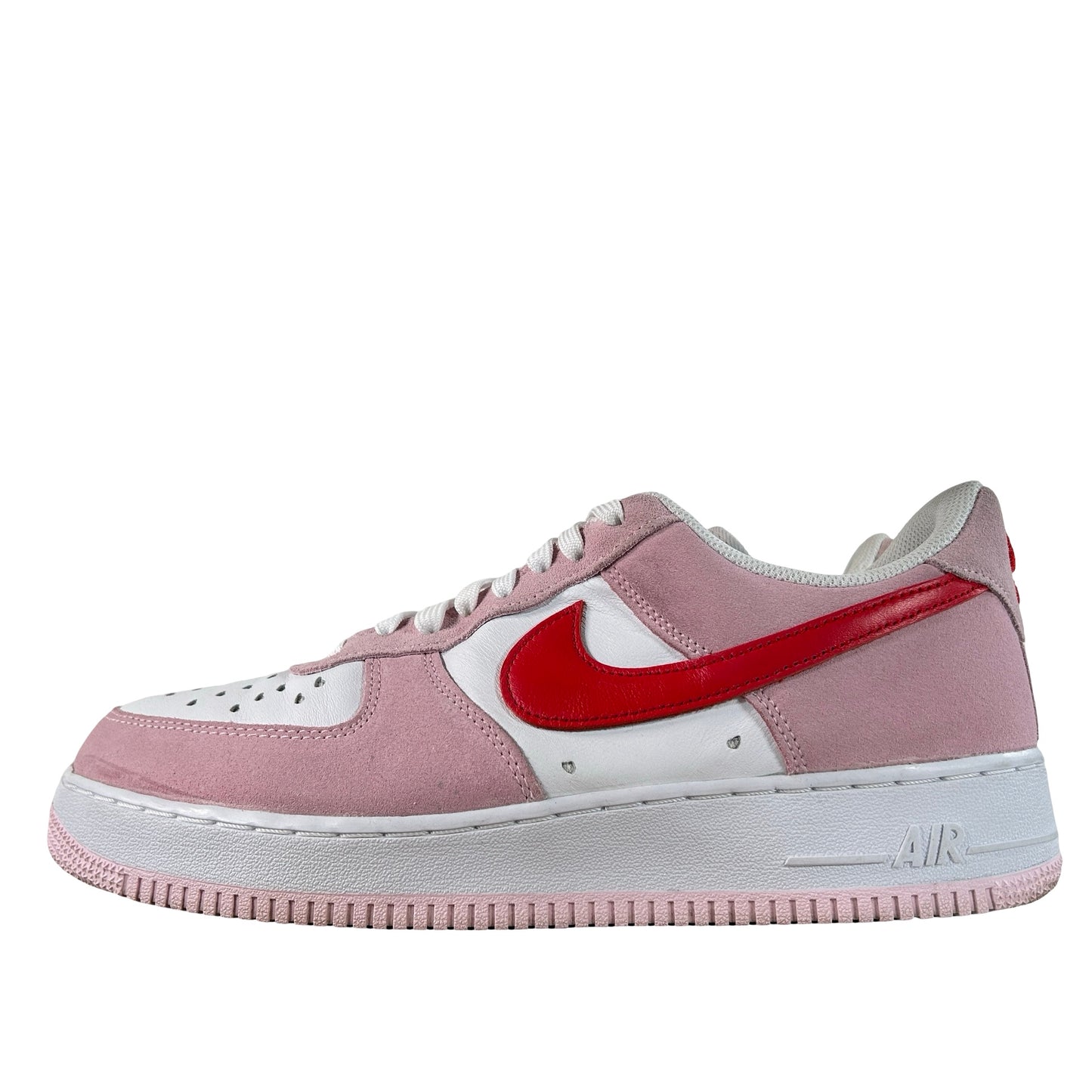 DD3384 600 Nike Air Force 1 Low '07 QS Valentine's Day Love Letter [USED] - 10.5 M (Used2)