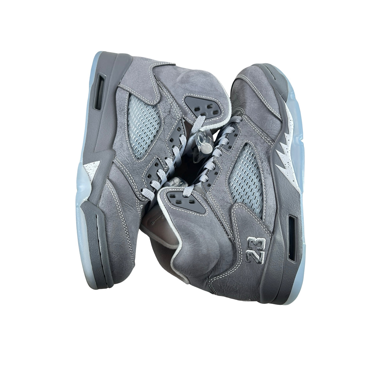 DD0587 002 Jordan 5 Retro Wolf Grey (2026) [USED] - 8 M (Used5)