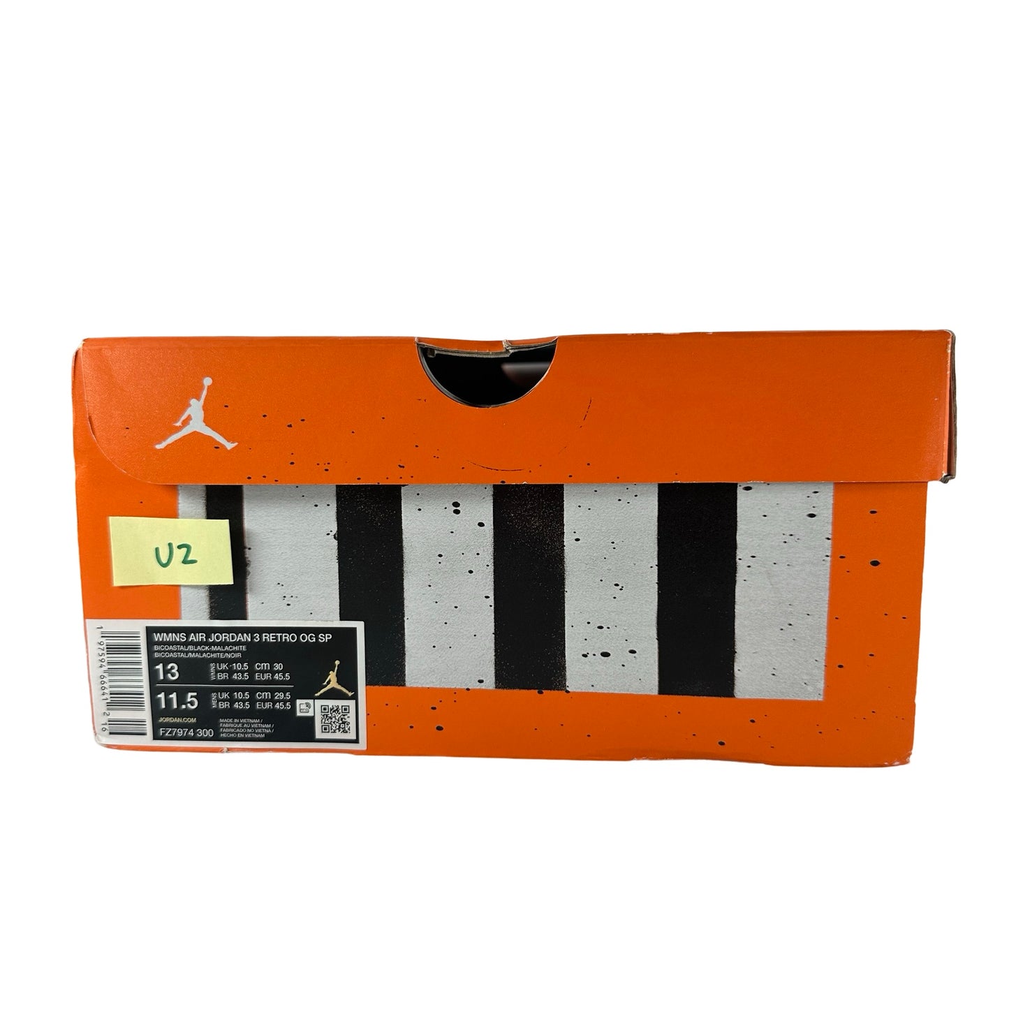 FZ7974 300 Jordan 3 Retro Nina Chanel Abney Bicoastal (Women's) [USED] - 13 W / 11.5 M (Used2)