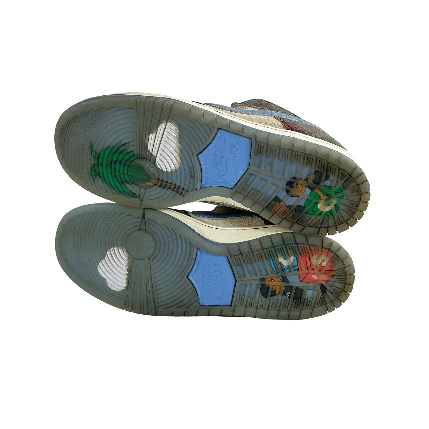 FN4193 100 Nike SB Dunk Low Crenshaw Skate Club [USED] - 9 M (Used3)