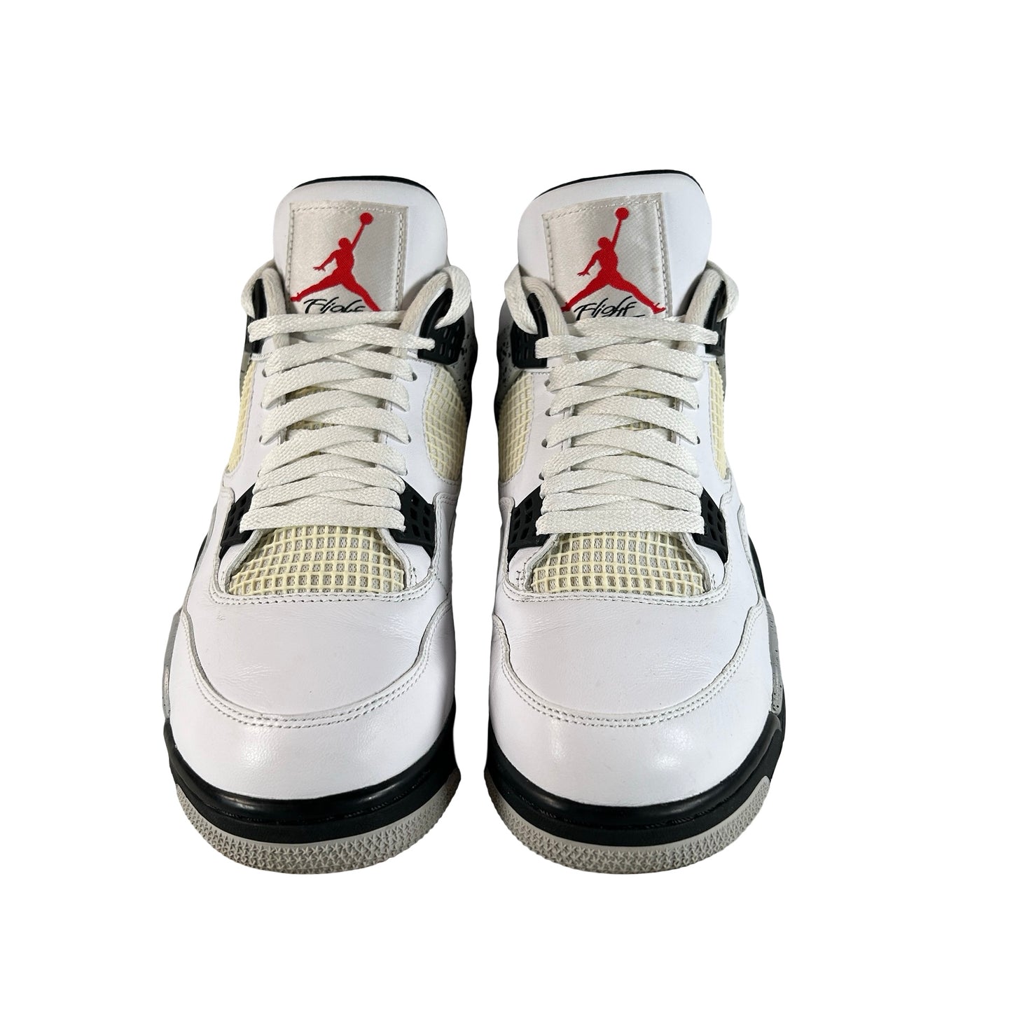 840606 192 Jordan 4 White Cement [USED] - 12 M (Used2)