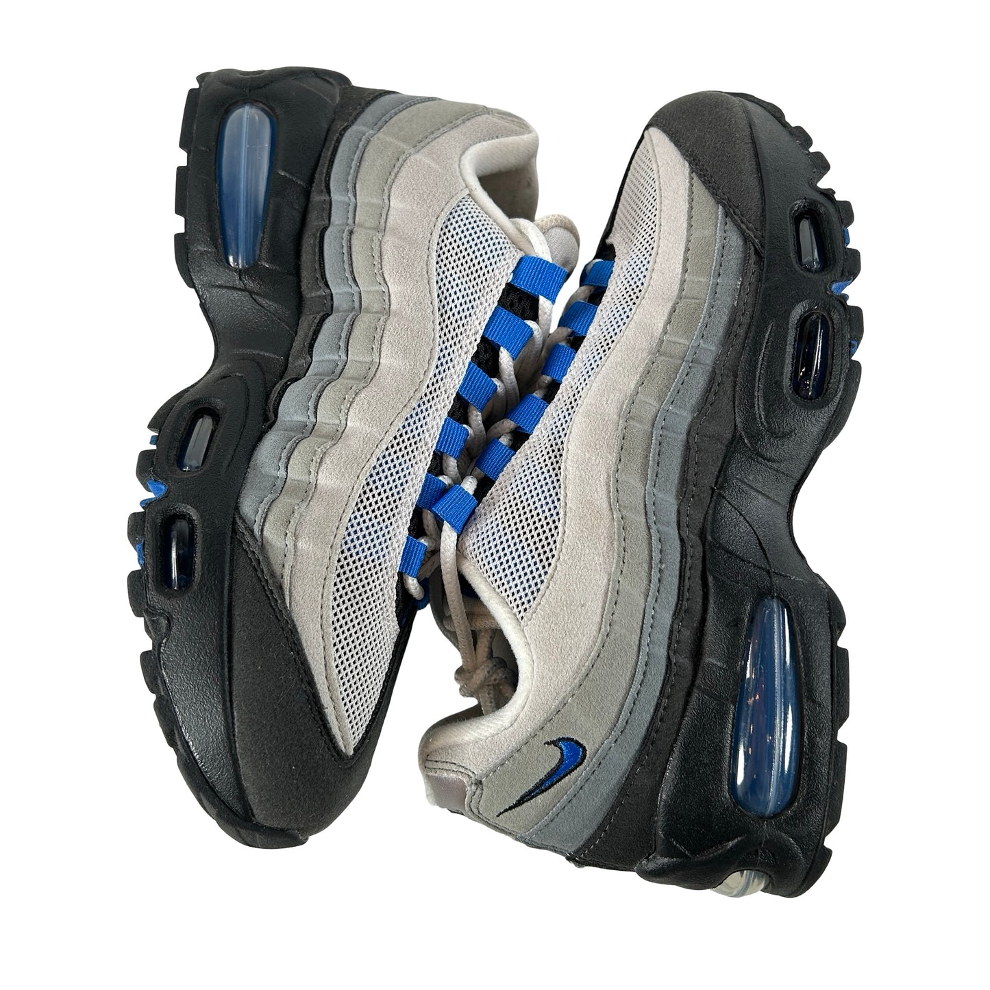 IM7410 100 Nike Air Max 95 OG Big Bubble Blue Spark [USED] - 5 M (Used) (No Box)