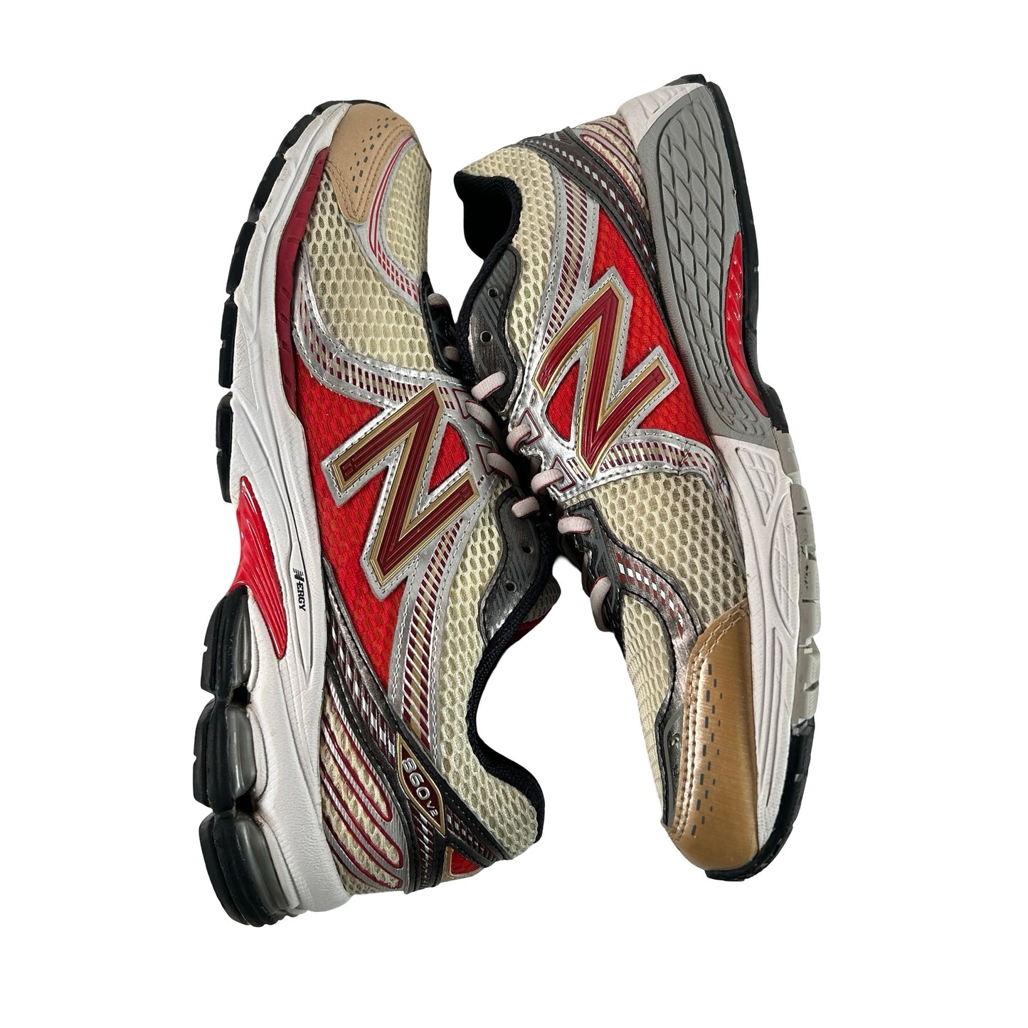 ML860AD2 New Balance 860v2 Aime Leon Dore Red [USED] - 11.5 M (Used) (No Box)