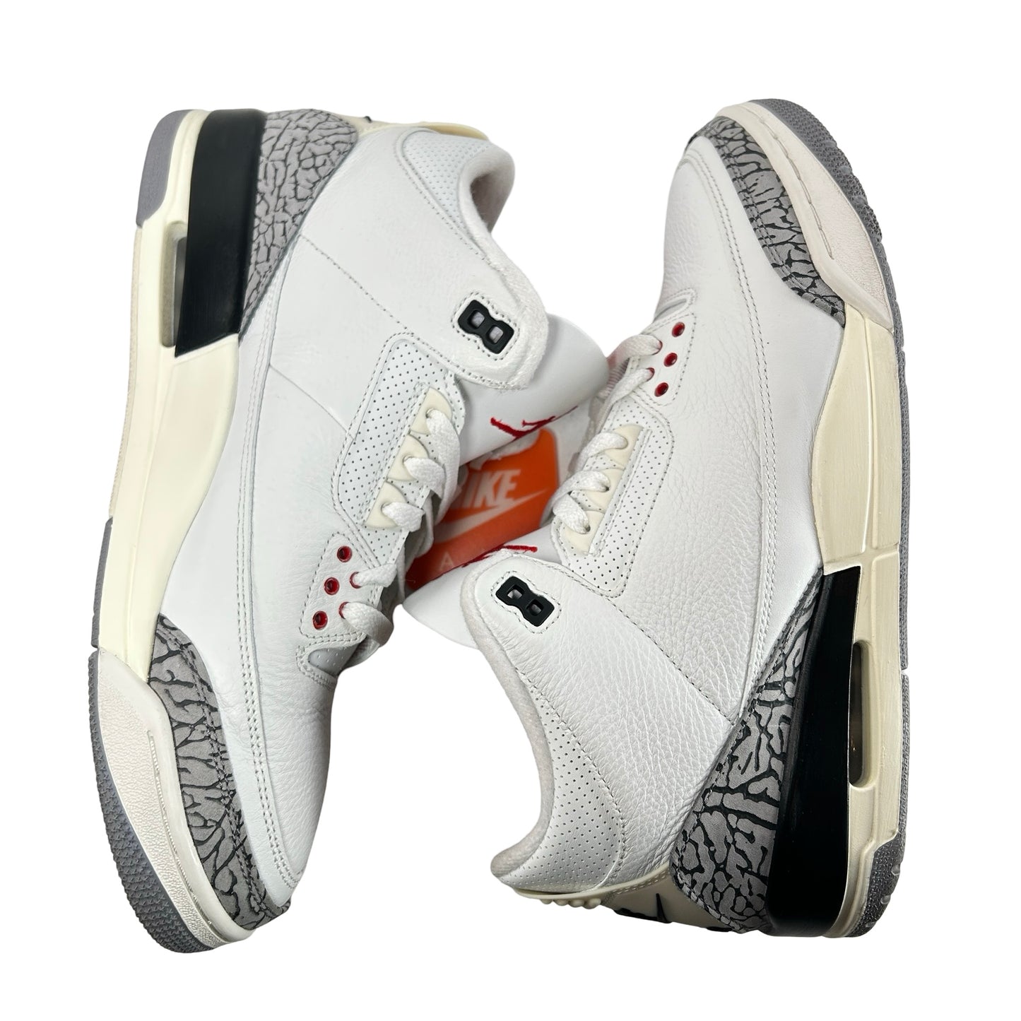 DN3707 100 Jordan 3 Retro White Cement Reimagined [USED] - 11.5 M (Used) (No Box)