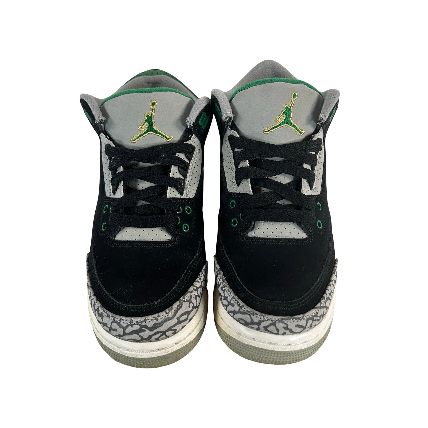 398614 030 Jordan 3 Retro Pine Green (GS) [USED] - 4.5 Y (Used) (No Box)