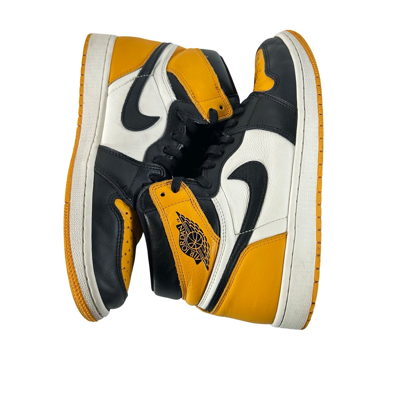 555088 711 Jordan 1 Retro High OG Yellow Toe [USED] - 9.5 M (Used4)