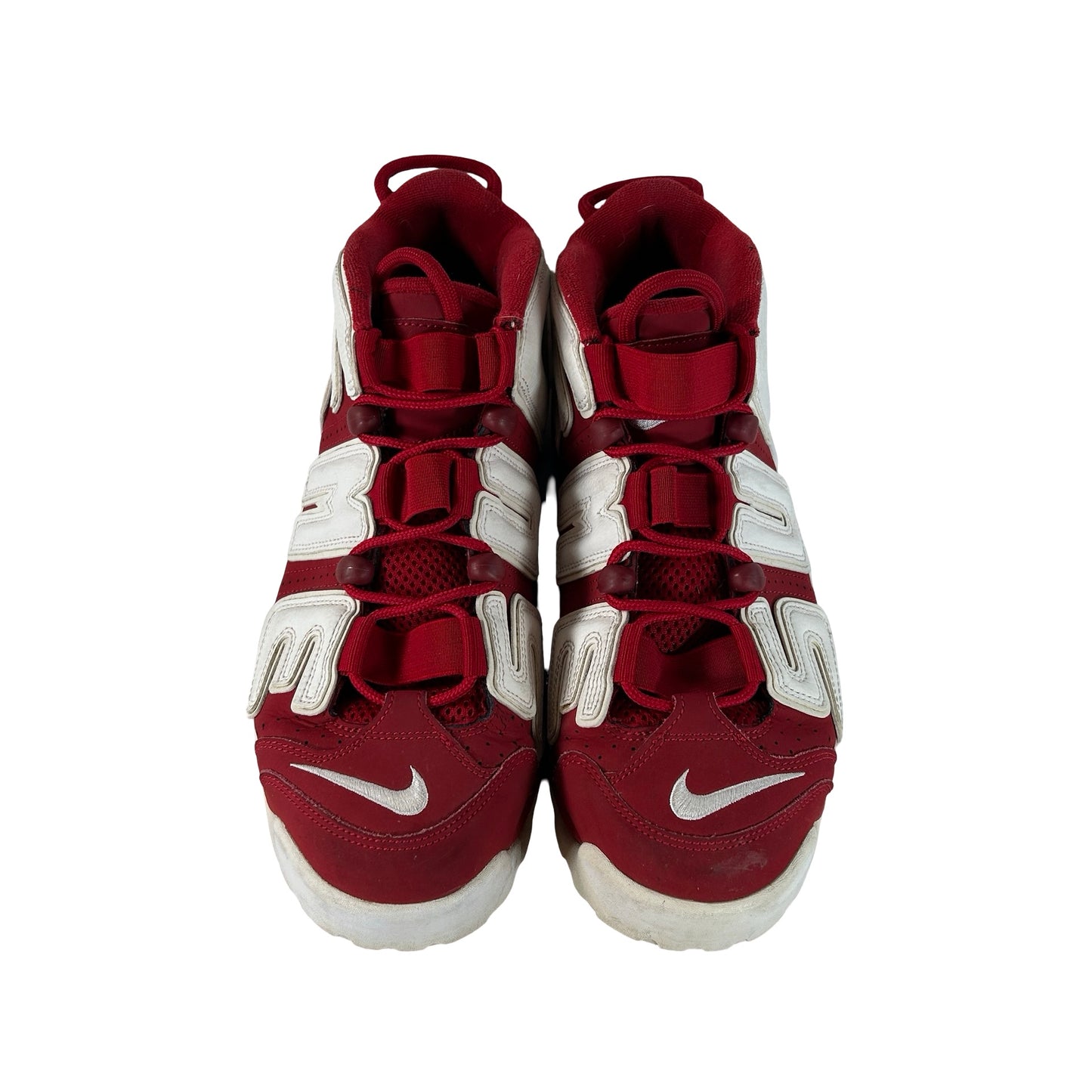 902290 600 Nike Air More Uptempo Supreme Suptempo Red [USED] - 10 M (Used)