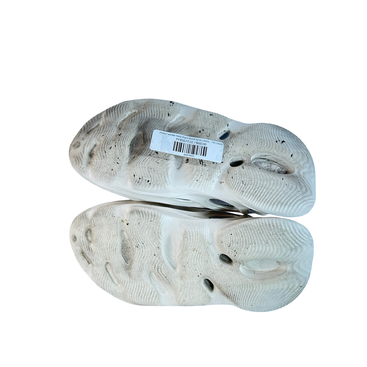 FY4567 adidas Yeezy Foam RNNR Sand [USED] - 7 M (Used2)