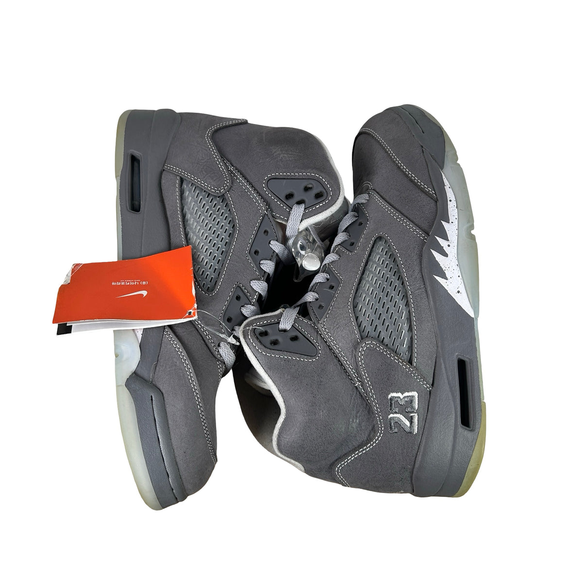 DD0587 002 Jordan 5 Retro Wolf Grey (2026) [USED] - 9 M (Used8)