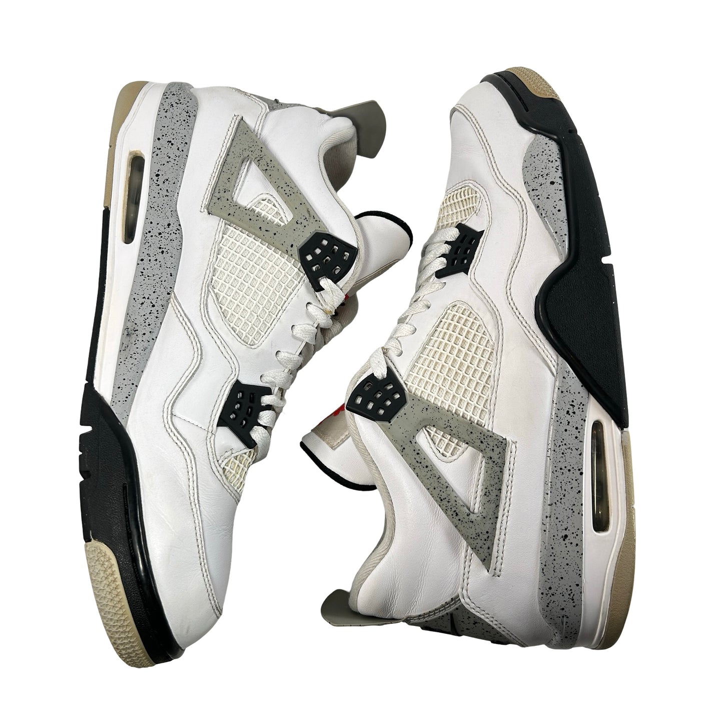 840606 192 Jordan 4 Retro White Cement (2016) [USED] - 13 M (Used) (Replace Box)