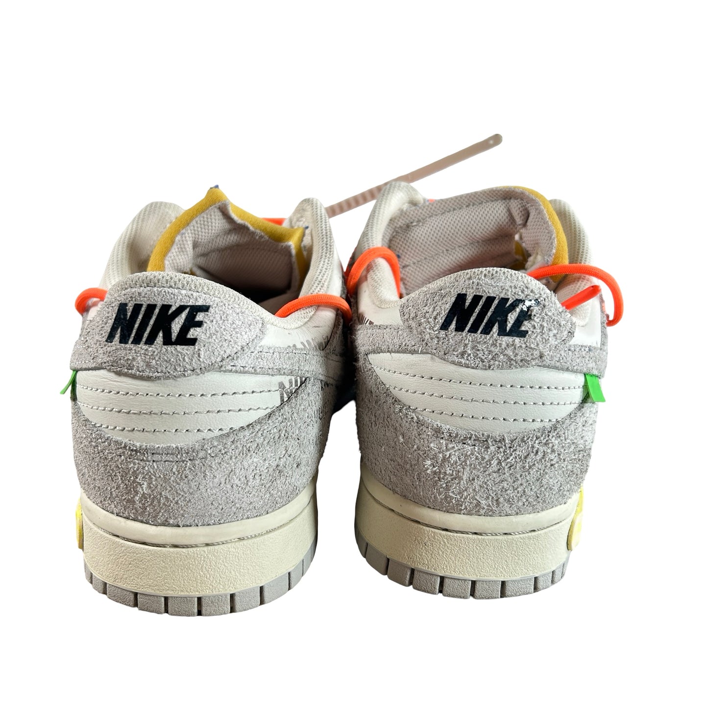 DJ0950 108 Nike Dunk Low Off-White Lot 11 [USED] - 11 M (Used)