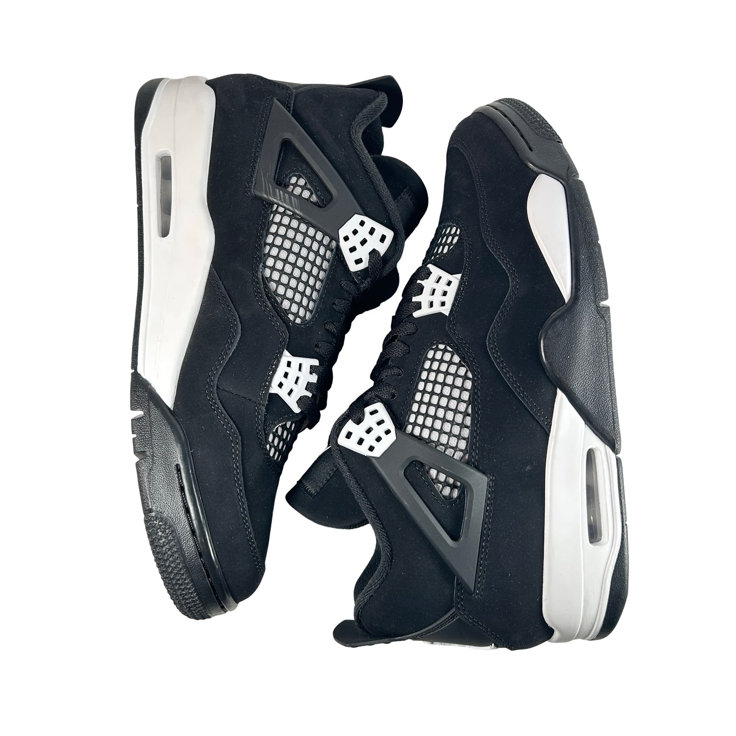 FQ8138 001 Jordan 4 Retro White Thunder [USED] - 9.5 M (VNDS)