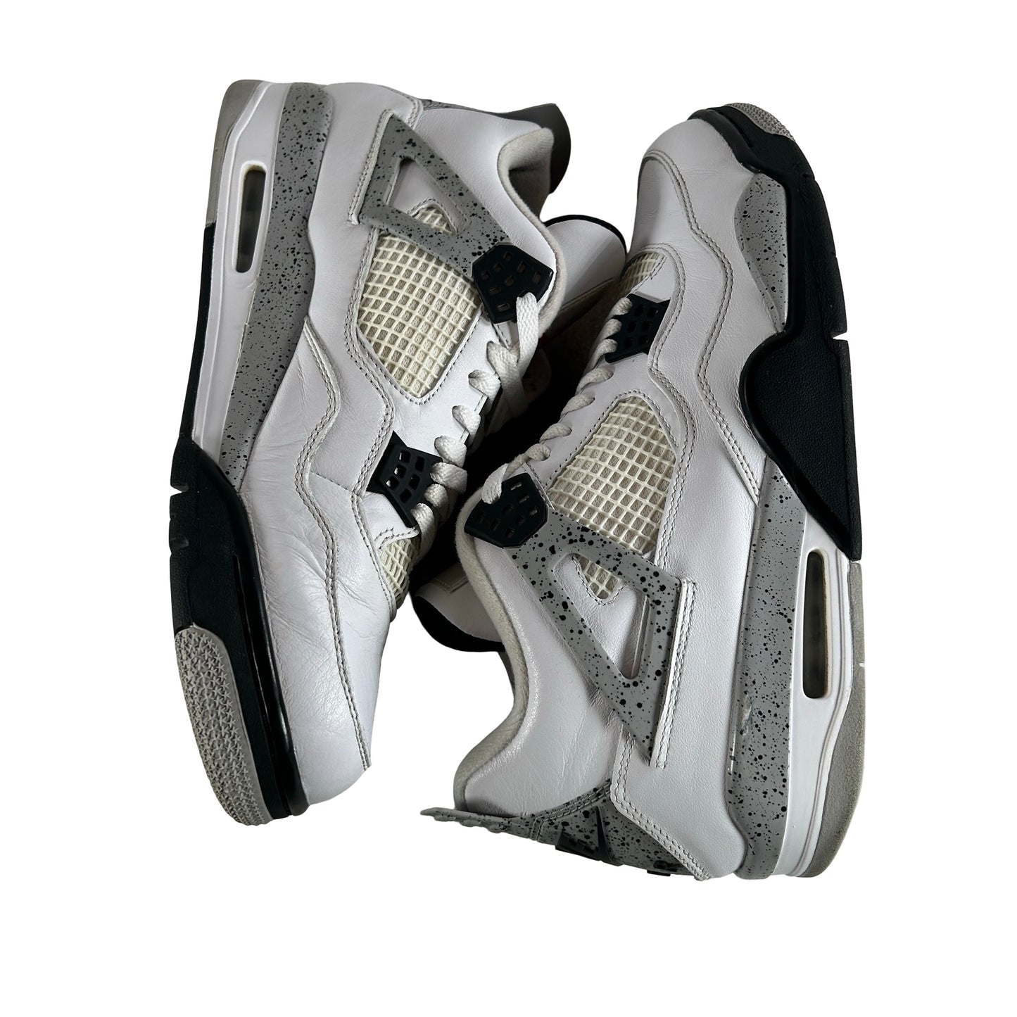 840606 192 Jordan 4 White Cement [USED] - 11.5 M (Used2) (No Box2)