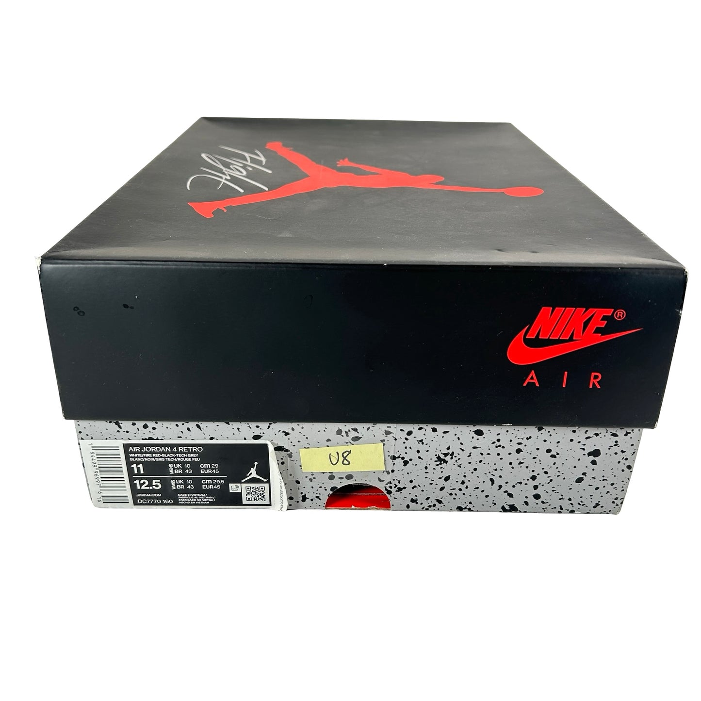 DC7770 160 Jordan 4 Retro Fire Red (2020) [USED] - 11 M (Used8)