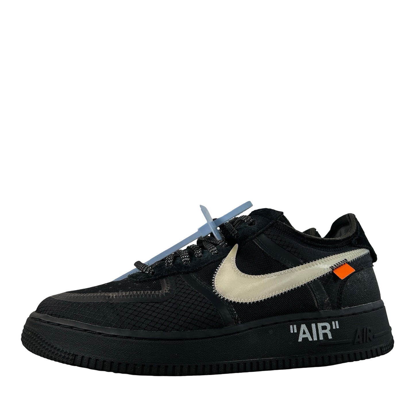 AO4606 001 Nike Air Force 1 Low Off-White Black White [USED] - 9.5 M (Used2)