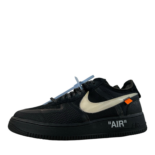 AO4606 001 Nike Air Force 1 Low Off-White Black White [USED] - 9.5 M (Used2)