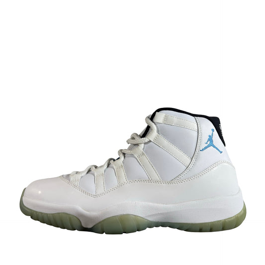 378037 117 Air Jordan 11 Retro Legend Blue (2014) - 8 M (Yellowing)