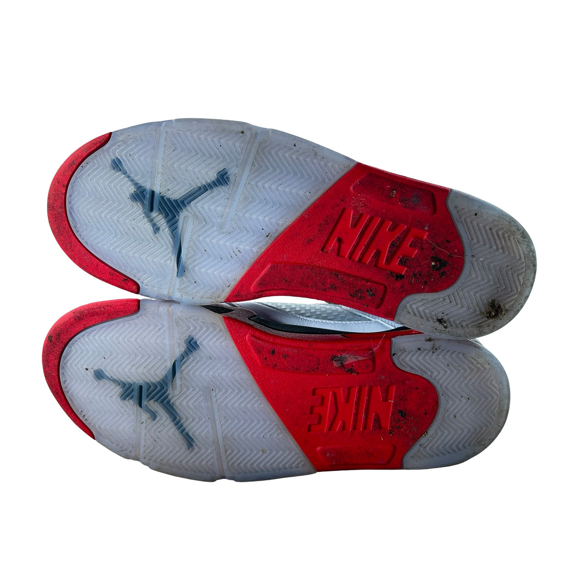 HQ7978 101 Jordan 5 Retro Fire Red Black Tongue (2025) [USED] - 12 M (Used8) (Missing Insole)