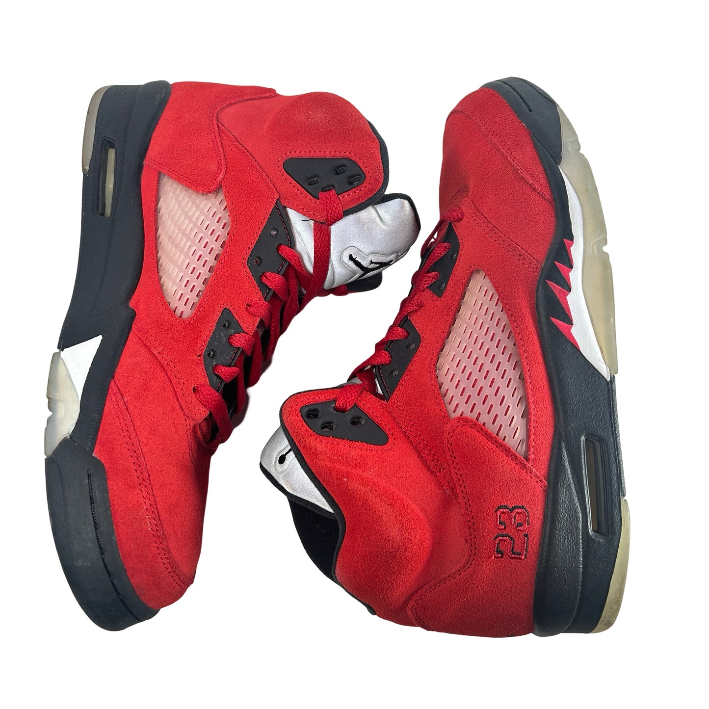 DD0587 600 Jordan 5 Raging Bull Red (2021) [USED] - 9.5 M (Used) (No Box)