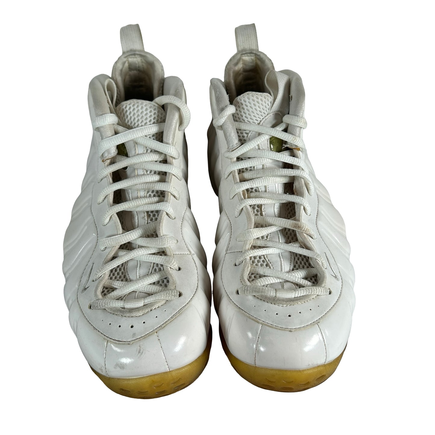 314996 100 Nike Air Foamposite One White Out [USED] - 12 M (Used)