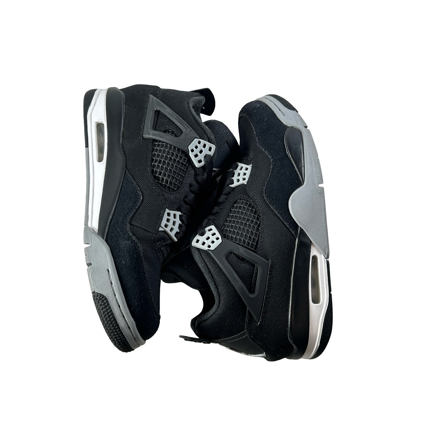 DH7138 006 Jordan 4 Retro SE Black Canvas [USED] - 7 M (Used)