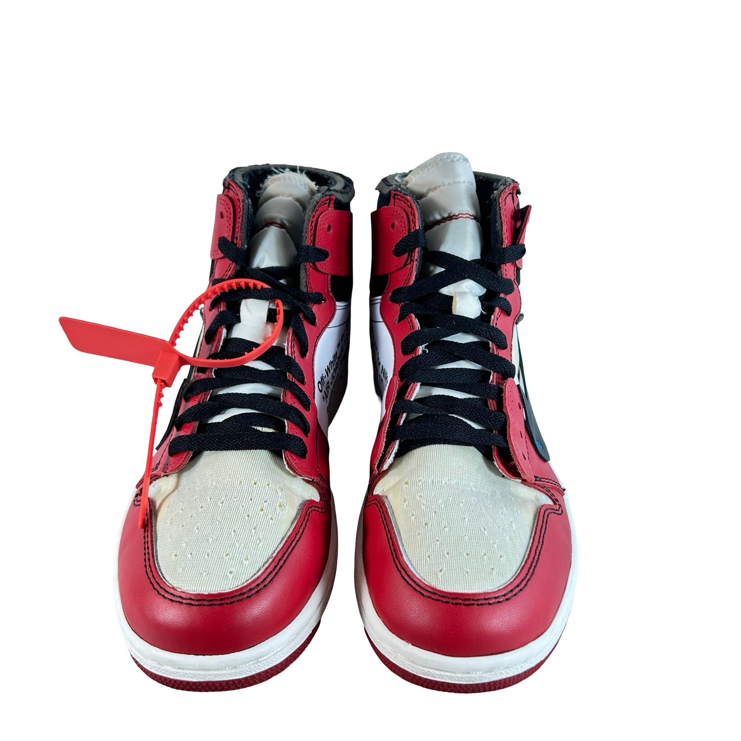 AA3834 101 Jordan 1 Retro High Off-White Chicago [USED] - 9.5 M (Used) (No Box)
