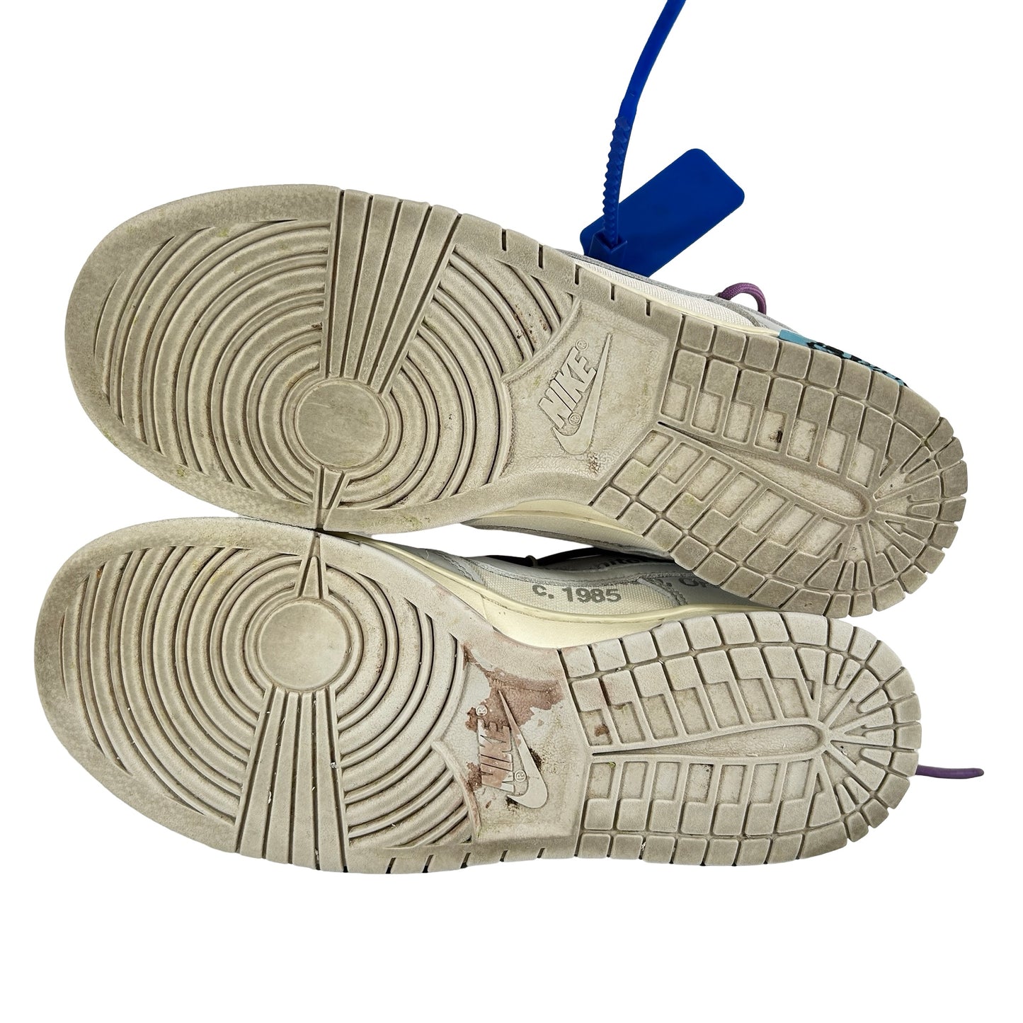 DM1602 107 Nike Dunk Low Off-White Lot 48 [USED] - 8.5 M (Used)