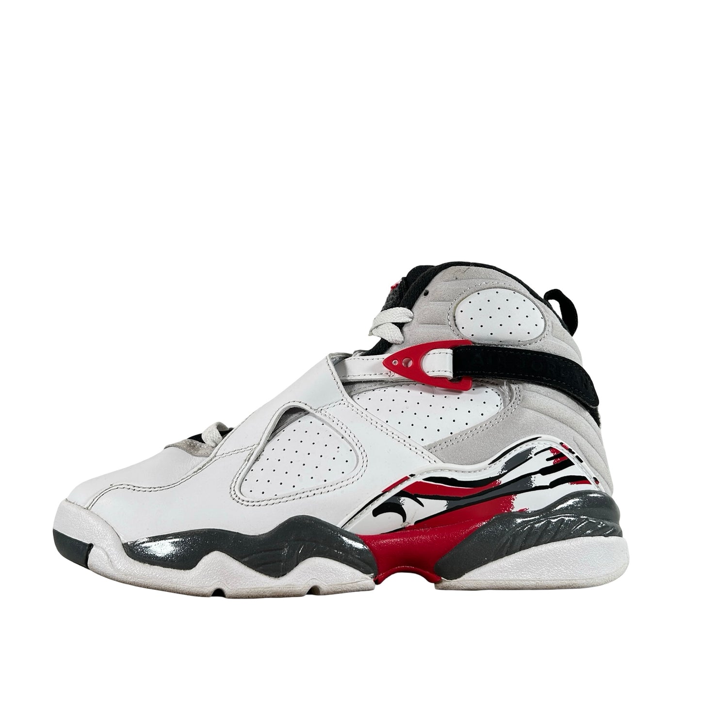 305368 100 Jordan 8 Retro White True Red (2025) (GS) [USED] - 6.5 Y (Used)