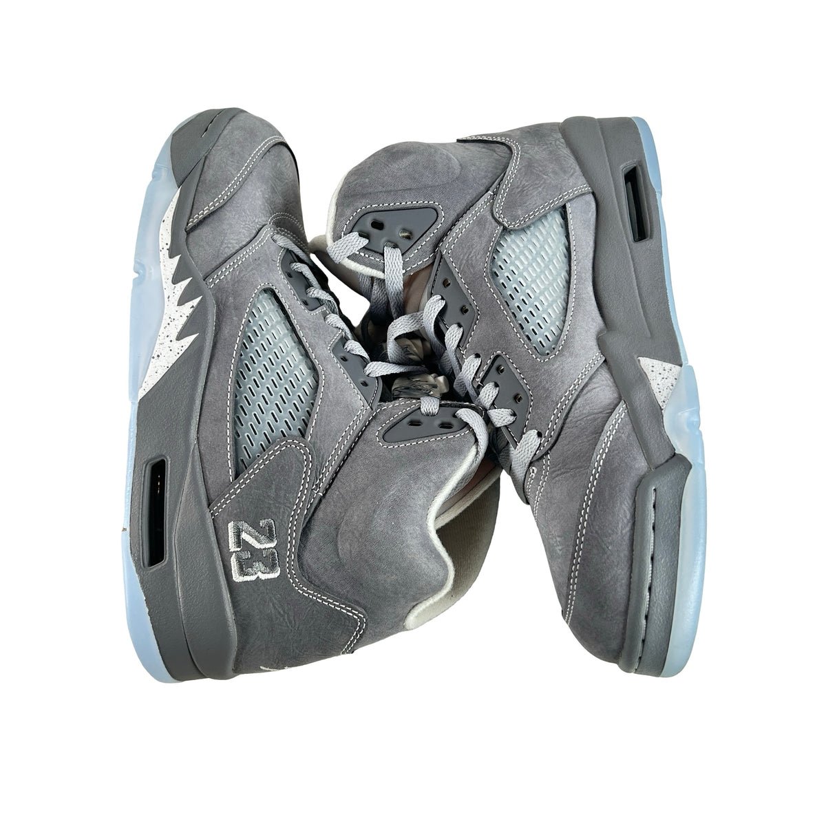 DD0587 002 Jordan 5 Retro Wolf Grey (2026) [USED] - 9 M (Used6)