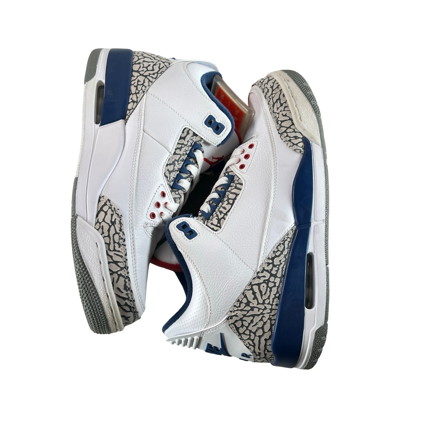 854262 106 Jordan 3 Retro True Blue (2016) - 9 M (Yellowing) (No Box)