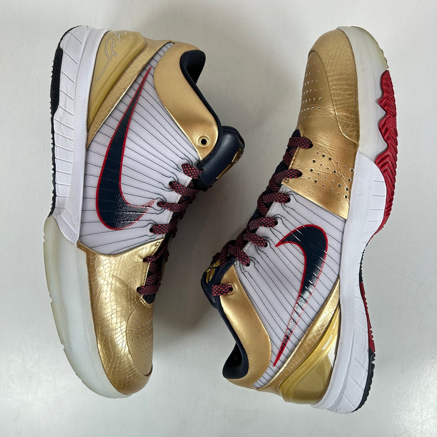 FQ3544 100 Nike Kobe 4 Protro Gold Medal (2024) [USED] - 9.5 M (Used2)