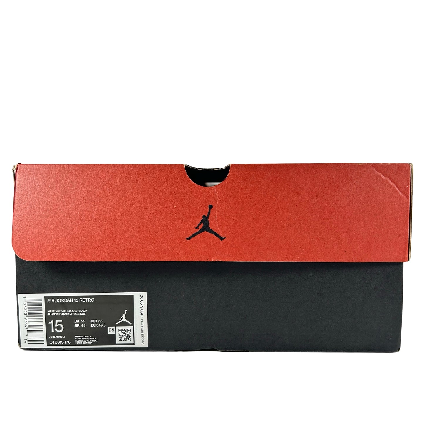 CT8013 170 Jordan 12 Retro Royalty Taxi [USED] - 15 M (Used)