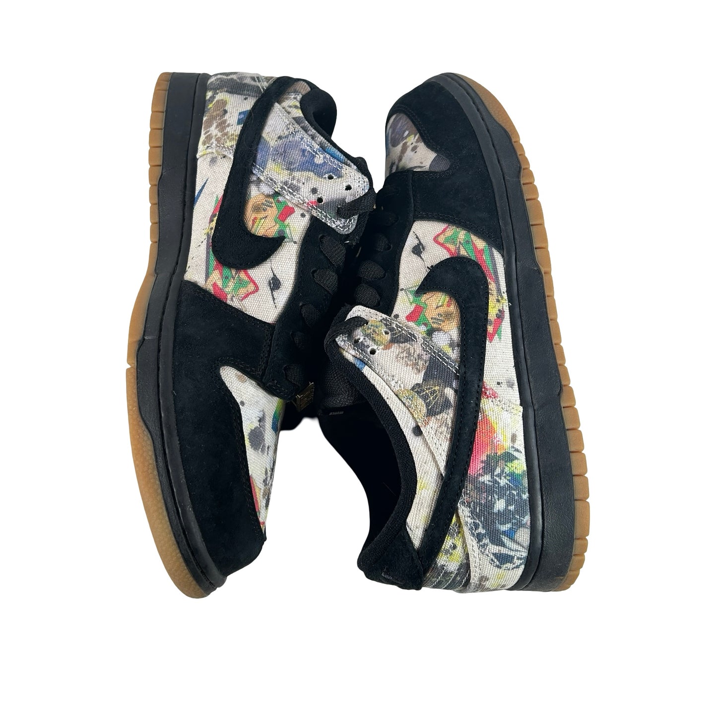 FD8778 001 Nike SB Dunk Low Supreme Rammellzee [USED] - 10.5 M (Used4)