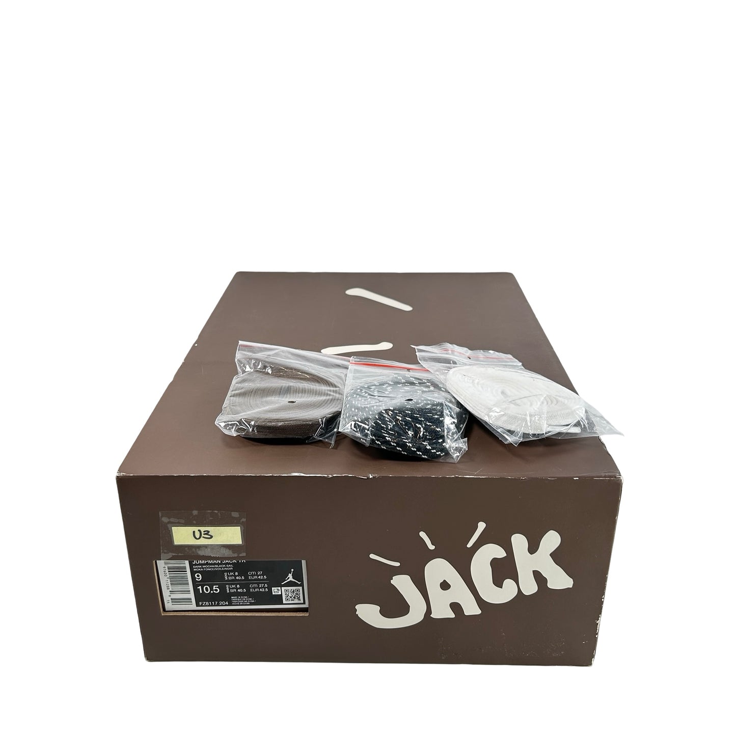 FZ8117 204 Jordan Jumpman Jack TR Travis Scott Dark Mocha [USED] - 9 M (Used3)