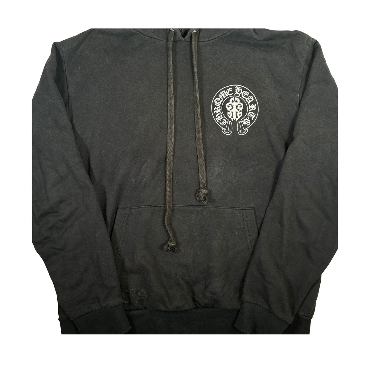 Chrome Hearts American Flag Dagger Hoodie Black [USED] - M (Used2)