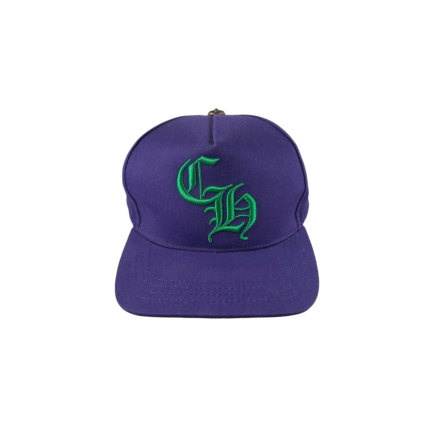 Chrome Hearts CH Baseball Cap Purple/Green [USED2]