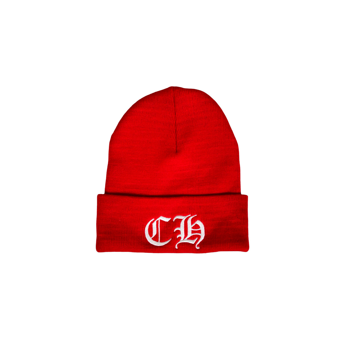 Chrome Hearts Logo Beanie Red 2.0 [USED2]