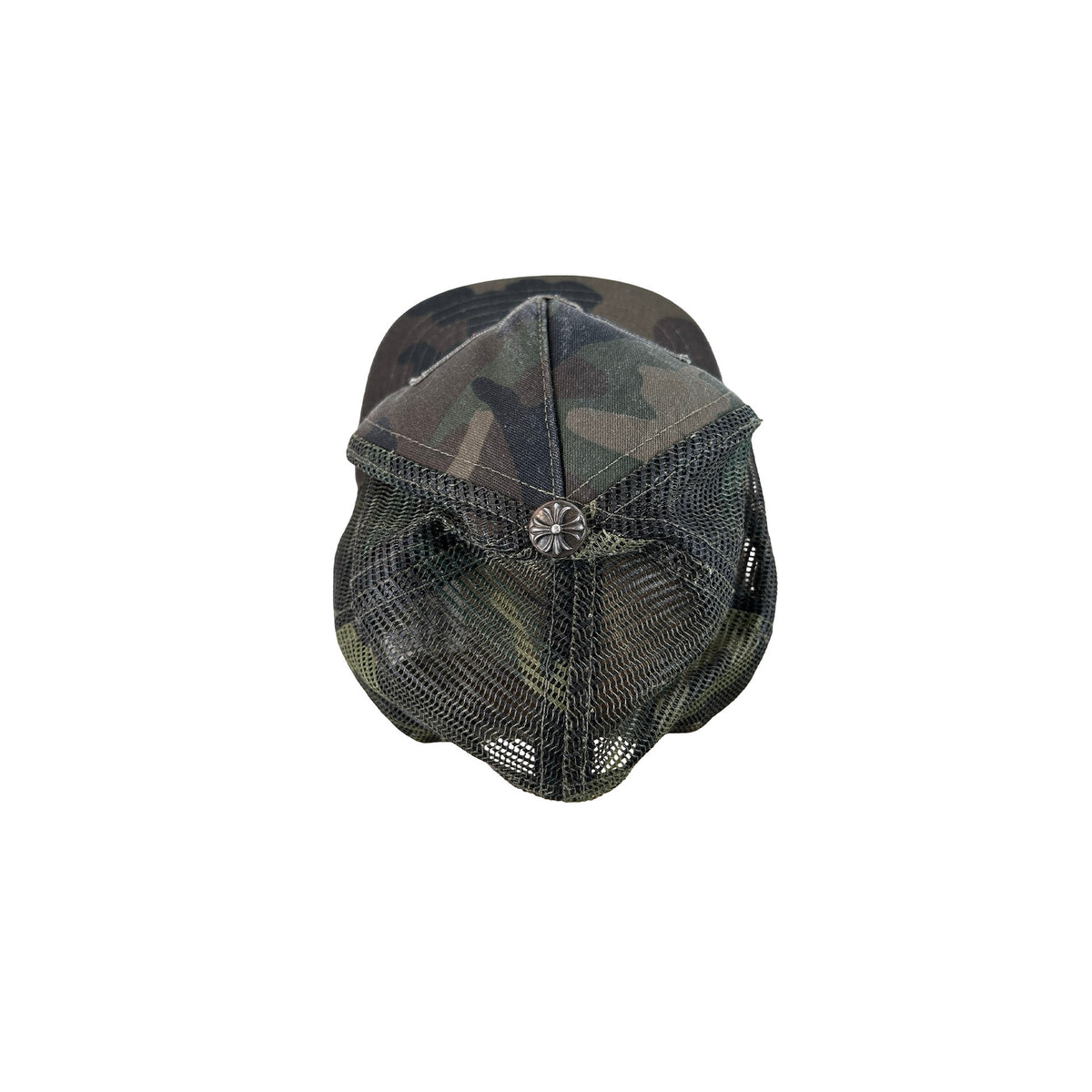 Chrome Hearts CH Hollywood Trucker Hat Camo [USED]