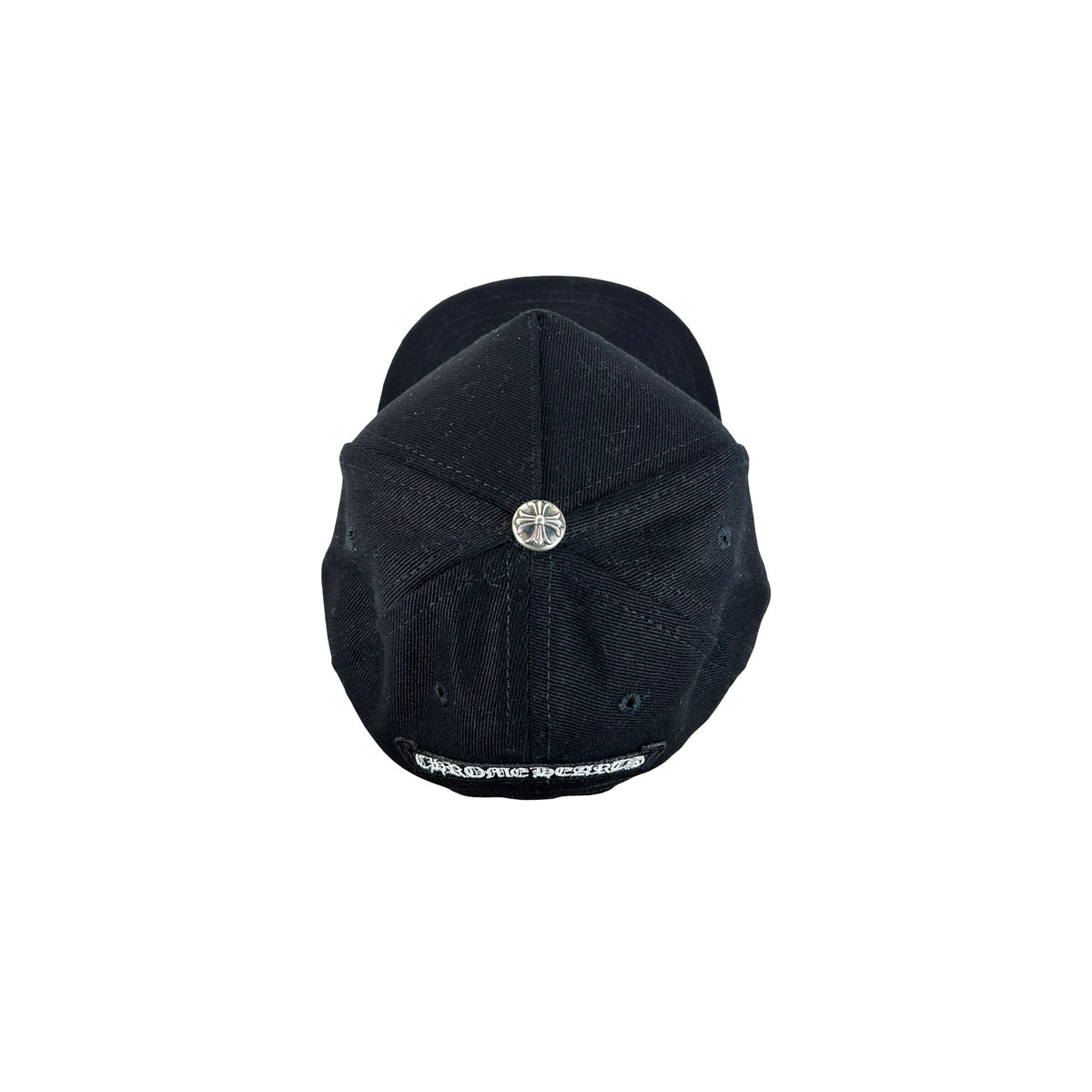 Chrome Hearts Fleur Snapback Trucker Hat Black (USED)