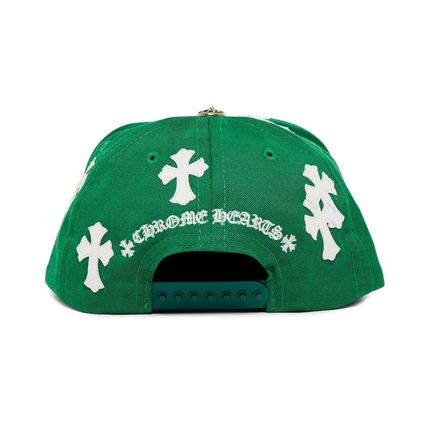 Chrome Hearts Cross Patch Hat Green/White