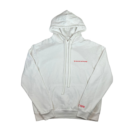 Chrome Hearts Laurie Lynn Stark Hoodie White [USED] - S (Used)